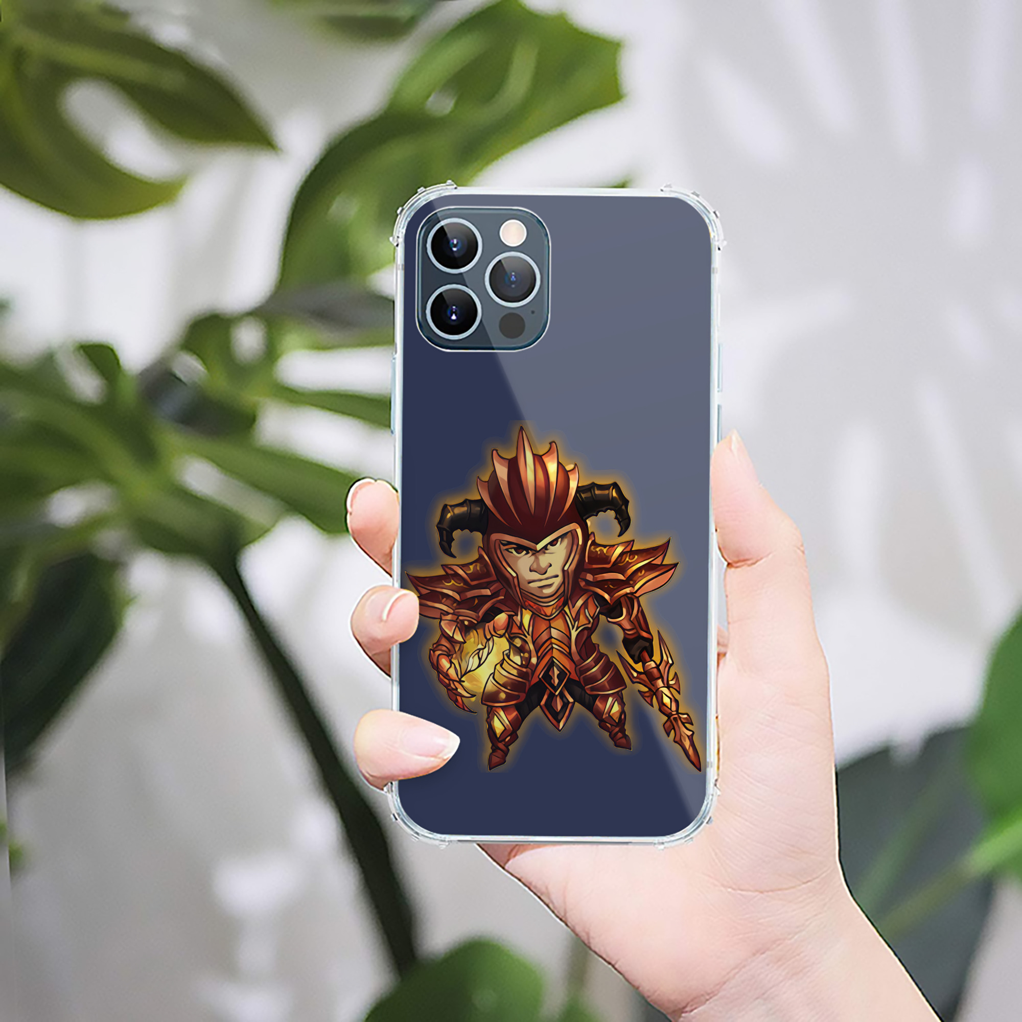 （画像用） リーグ・オブ・レジェンド League of Legends LOL 【iPhone 12シリーズ対応】透明スマホケース（クリアソフトケース）